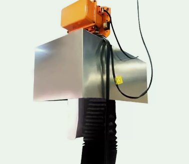 不銹鋼電動葫蘆在過濾器材廠的應用